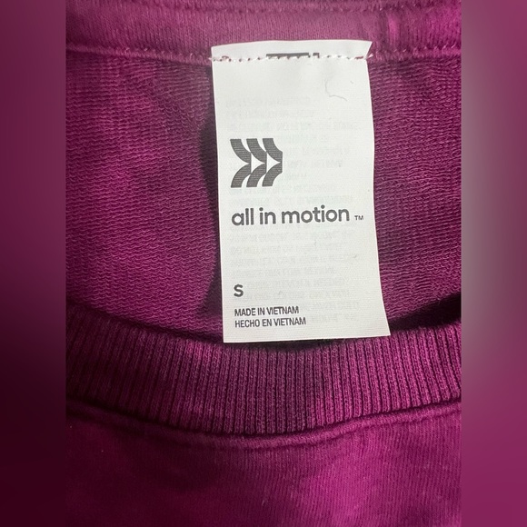 All In Motion Long-Sleeve Tie-Dye Sweatshirt. - Picture 5 of 8